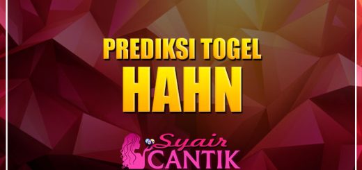 SYAIR PREDIKSI TOGEL HHN